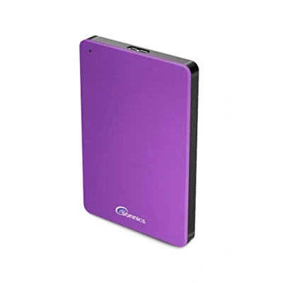 Image de Sonnics 500 GO Violette Disque Dur Externe Portable USB 3.0 Super Rapide Vitesse de Transfert pour Une Utilisation avec Un PC Windows, Mac, Xbox One et PS4