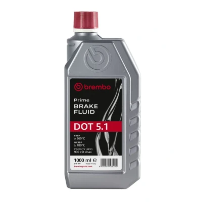 Image de BREMBO DOT 5.1 Premium Brake Fluid L 05 010 Liquide De Frein 1