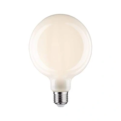 Image de Paulmann 28627 LED Filament G125 7 W Ampoule Classique Intensité Variable Opale 2700 K Blanc Chaud E27
