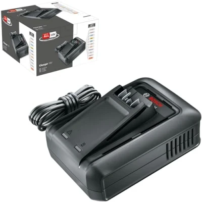 Image de Bosch Chargeur Rapide AL 18 V 44 (système ; Courant de Charge 4,4 A, Temps la Batterie 2,0/2,5/4,0/6,0 Ah : 34/44/59/87 Min Support Mural intégré)