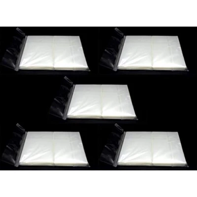 Image de docsmagic.de 5 x 100 Double Mat Clear Card Sleeves Standard Size 66 91 Transparente Pochettes PKM MTG