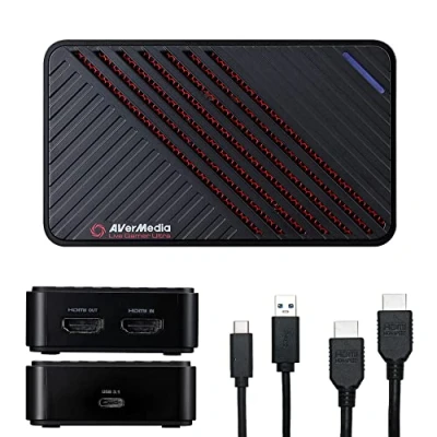 Image de AVerMedia Live Gamer Ultra GC553, Boîtier d&#039;Acquisition Vidéo et de Streaming USB3.1, Pass Through 4Kp60 HDR, Très Faible Latence, Enregistre jusqu&#039;à 120 FPS