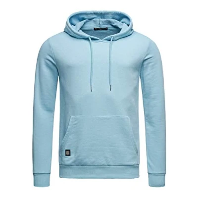 Image de RED BRIDGE Sweat à Capuche Sweatshirt avec Poche Frontale Pull de Base Large Gamme Couleurs Jaune L