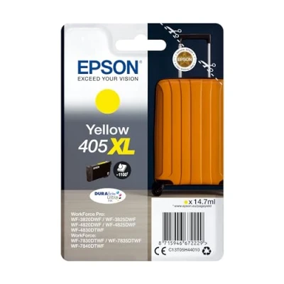 Image de Epson 405XL (C13T05H44010) Jaune Cartouche d&#039;encre Grande capacité