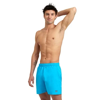 Image de Arena Boxer de Plage et Piscine Fundamentals R pour Homme, Maillot Bain en Tissu Recyclé Souple à Séchage Rapide, avec Slip Intérieur Maille