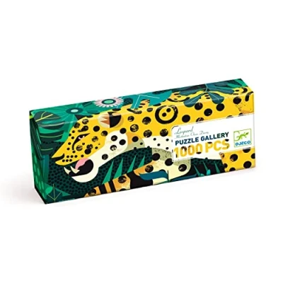 Image de Djeco GALERÍA Leopard Puzzle pour enfants, Taille: One Size, Multi coloured