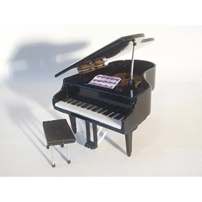 Image de Piano à queue noir miniature