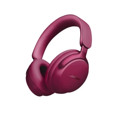 Image de Bose QuietComfort Ultra Headphones, Casque sans Fil à réduction de Bruit avec Audio Spatial, Bluetooth Confortable Micro intégré, Jusqu’à 24 h d’autonomie la Batterie, Prune Intense