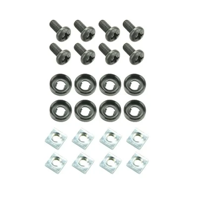 Image de Adam Hall 19&quot; Parts 5925 M8 AH Kit de Montage pour deux Appareils avec Écrous Carrés M6