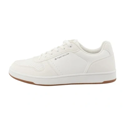 Image de TOM Tailor Licence Sneaker AUS Hochwertigem Baskets basses, Homme, Taille: 43, White honey Polyuréthane