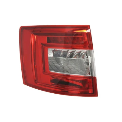 Image de HELLA 2VP 354 818 031 Feu arrière gauche LED, P21W, PY21W sans porte lampe SKODA: Octavia 3 Combi
