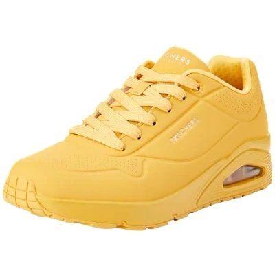 Image de Skechers Homme Uno Stand on Air Baskets, Honey Durabuck Mesh, 40 EU