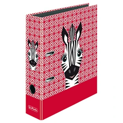 Image de Herlitz maX.file 50040193 Lot de 1 classeur mignon Motif zèbre 8 cm