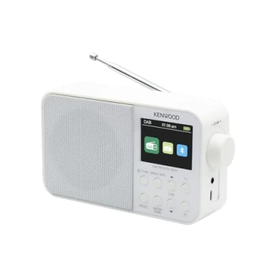 Image de Kenwood CR M30DAB W Radio portable Numérique Blanc