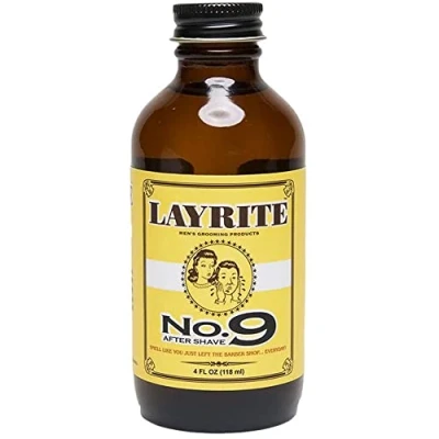 Image de Layrite No.9 Bay Rum Après rasage 118 ml Refroidit Revigorer Apaise
