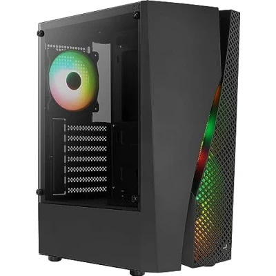 Image de Aerocool WAVEBKV3 unité centrale Midi Tower Noir Neuf