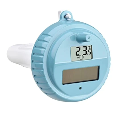 Image de TFA Dostmann Émetteur Solaire de Piscine Rechange, 30.3216.20, numérique, pour Stations Radio 30.3054 30.3056, avec Affichage la température, Pièce détachée, Turquoise