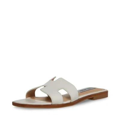 Image de Steve Madden Hadyn Chaussures pour femmes, cuir blanc, 40 EU