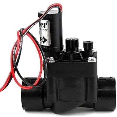 Image de RiegoPro Electrovanne PGV 101 9 V 1&quot; Hunter avec régulateur de débit