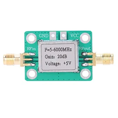 Image de Module Amplificateur RF à Large Bande, 5M 6GHz 20dB Signal de Carte LNA Faible Bruit pour Radio FM, Talkie Walkie, Wifi