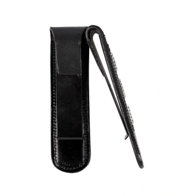 Image de QHP Clip de bottes Sharina en cuir avec strass pour sublimer vos Noir noir/argenté, 39 EU