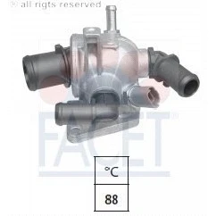 Image de FACET 7.8673 Thermostat d&#039;eau 88 Made in Italy OE Equivalent avec joint d&#039;étanchéite OPEL: Corsa D 3/5 portes, Astra H GTC