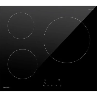 Image de Table de cuisson induction OCEANIC 3 foyers L60 x P52 cm OCEATI3Z7B