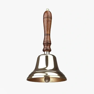 Image de Assortiment de Collections Cloche à Main Style Traditionnel avec poignée en Bois