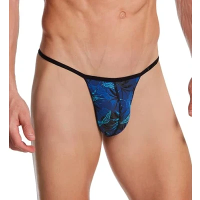 Image de HOM Gstring Palay Slip, Homme, Taille: XL, Black print
