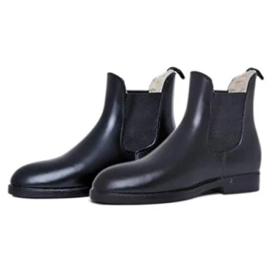 Image de HKM Jodhpurs en Caoutchouc avec Doublure Teddy Noir EU 40