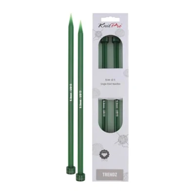 Image de KnitPro KP51179 Aiguilles Simple Pointes Bois Multicolore 25 cm x 9,00 mm