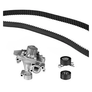 Image de Pompe à eau + kit de courroie distribution METELLI 30 1045 1