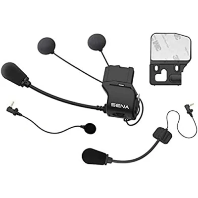 Image de Sena Ensemble de Pinces Fixation Universelles pour Casque avec Haut Parleurs Fins (20S, 20S EVO, 30K)