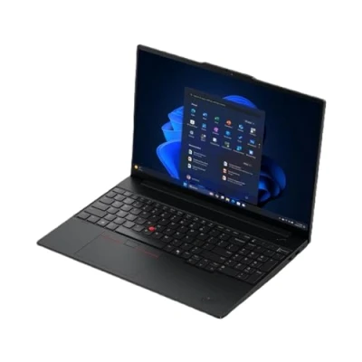 Image de Lenovo ThinkPad E16 Gen 3 (Intel) Intel Core Ultra 7 255H Ordinateur portable 40,6 cm (16 ) WUXGA 32 Go DDR5 SDRAM 1 To SSD Wi Fi 6E (802.11ax) Windows 11 Pro Allemand Noir Neuf