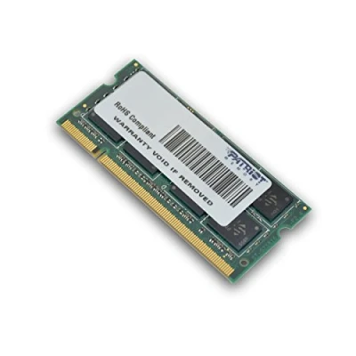Image de Patriot Memory Série Signature SODIMM Module de mémoire DDR2 800 MHz PC2 6400 2Go (1x2Go) C6 PSD22G8002S