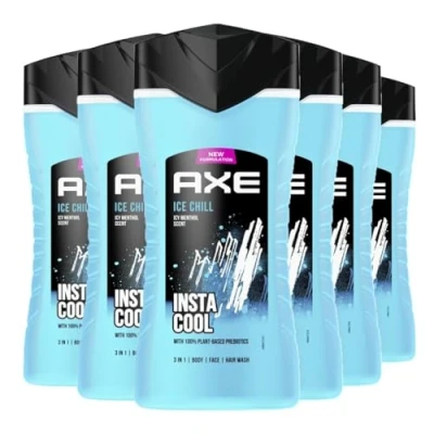 Image de Axe Ice Chill Gel douche, 400 ml x 6 unités