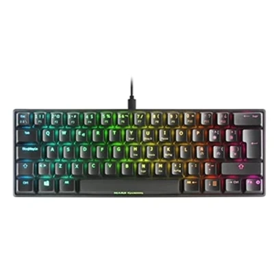 Image de Mars Gaming MKMINIRPT, Clavier Mécanique Ultra compact, Full RGB Chroma, Switch OUTEMU PRO Rouge, Noir, Langue Portugaise