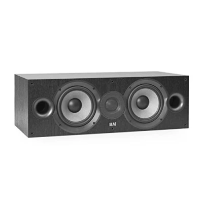 Image de ELAC Debut 2.0 Haut Parleur Central C6.2, Enceinte pour la Lecture de Musique sur chaîne Hi FI, système Son Surround 5.1, Excellent et Design qualité, 2 Voies