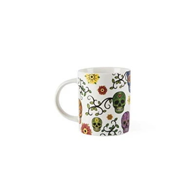 Image de Excelsa Calavera Tasse en porcelaine, blanc