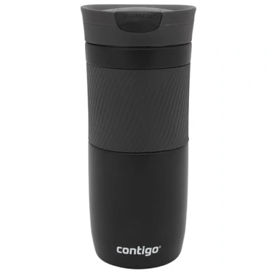 Image de Contigo Mug Isotherme Byron Snapseal, 470ml, de Voyage en Inox Isotherme, Travel Mug, Gobelet Cafe, Tasse à Thé sans BPA avec Couvercle Facile Nettoyer