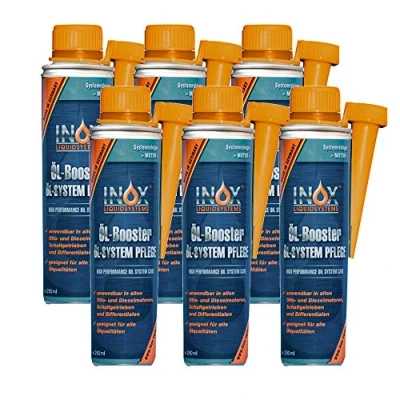 Image de INOX® huile Booster, Système d&#039;entretien Additif pour voiture 6 x 250 ml