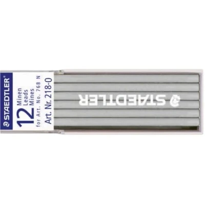 Image de Staedtler Lumocolor Omnichrom 218 Etui 12 Mines Non Permanentes Blanc