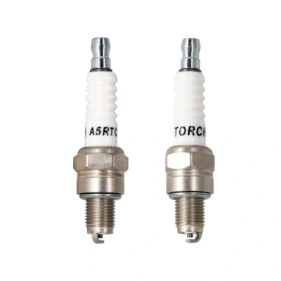 Image de TORCH 2pcs A5RTC Bougie d&#039;allumage Remplacer pour NGK CR5HSB Bougie, FITS EU2000I,EU2200 Series GENERATORSI, Cham pion 808/Z9Y/P Z9HC, Denso U16FSR UB, Honda GX31 GX100 GXH50, OEM