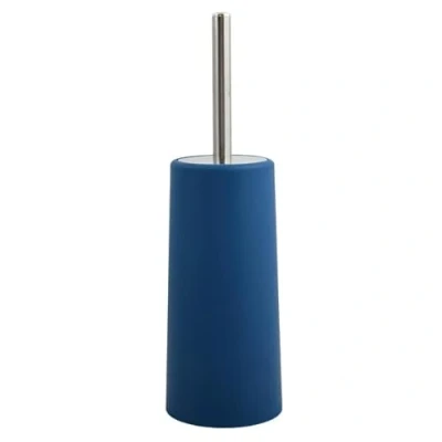 Image de MSV Brosse WC avec Support PP &amp; INOX Bleu Foncé