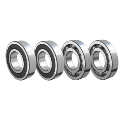 Image de TUZUK 4 pièces de roulements à billes étanches 6303 2RS, 17x47x14 mm, prélubrifiés en acier chromé, double joints caoutchouc, gorge profonde RS
