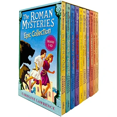 Image de The Roman Mysteries Epic 10 Books Collection Box Set (Books 1 10) by Caroline Lawrence