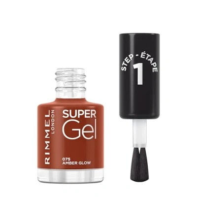Image de Rimmel Super Gel Vernis à ongles 075 Amber Glow