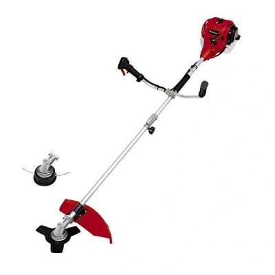 Image de Einhell Débroussailleuse thermique GC BC 30/1 I AS (puissance 1 kW, moteur 2 temps à faibles vibrations, allumage numérique, guidon en aluminium avec commandes, lame 3 dents et bobine double fil)