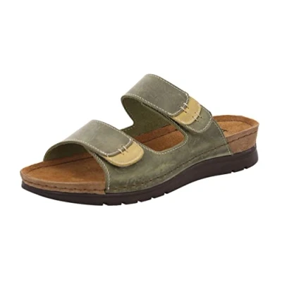 Image de Rohde Mules Femme Cattolica 6155, Pointure:42 EU, La Couleur:Vert