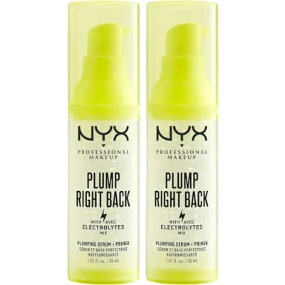 Image de NYX Professional Makeup Plump Right Back Primer &amp; Serum, Lot de 2 x 30ml